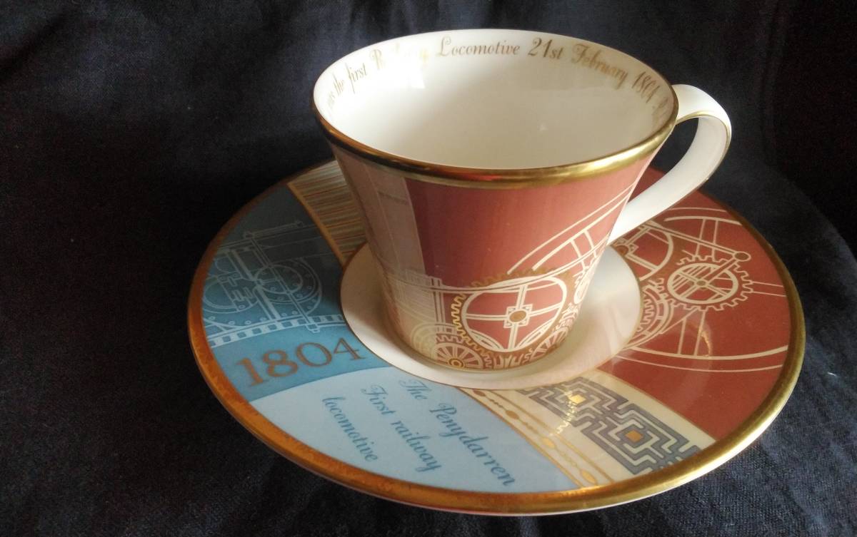 未使用　　Wedgwood　ウェッジウッド　250周年記念　カップ＆ソーサー　　