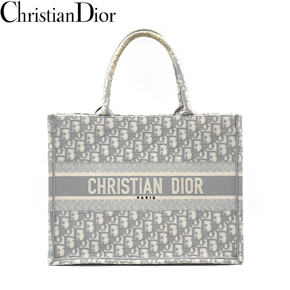 【A02497】Christian Dior クリスチャン・ディオール トロッター ブックトート バッグ 総柄