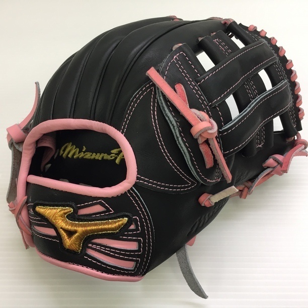 中古品 ミズノ MIZUNO ミズノプロ オーダー 耕作印 軟式 内野手用グローブ 1731