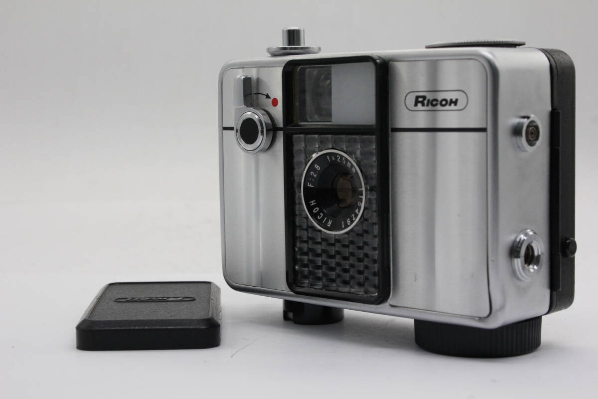 【返品保証】 リコー Ricoh AUTO HALF SE 25mm F2.8 コンパクトカメラ v4837