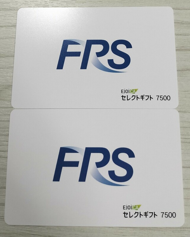 ☆ナビ通知送料無料☆FRS 株主優待 EJOICAセレクトギフト 15000円分 有効期限2025年6月27日までフォーバル・リアルストレート