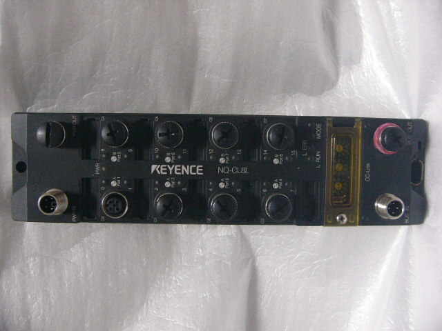 ★未使用に近い★ KEYENCE NQ-CL8L CC-Link対応 IO-Linkマスタモジュール ネットワーク通信