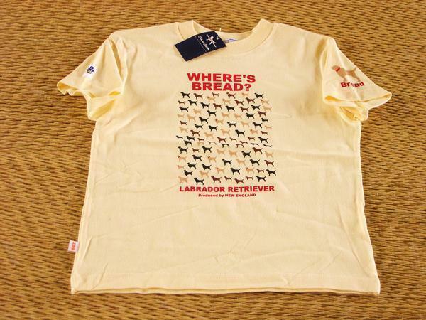 ★ラブラドールTS WHERES BREAD Tシャツ(89)100:イエロー
