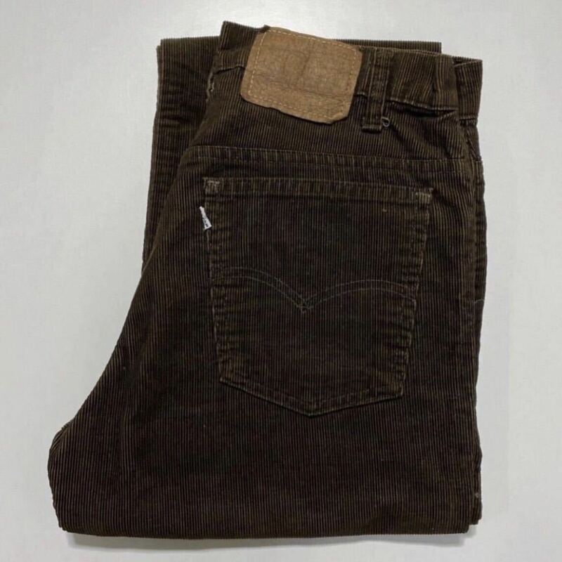 【W32/L36】Vintage 80s Levi's 517 Corduroy Bootcut Pants ヴィンテージ 80年代 リーバイス 517 コーデュロイ ブーツカット 後染め