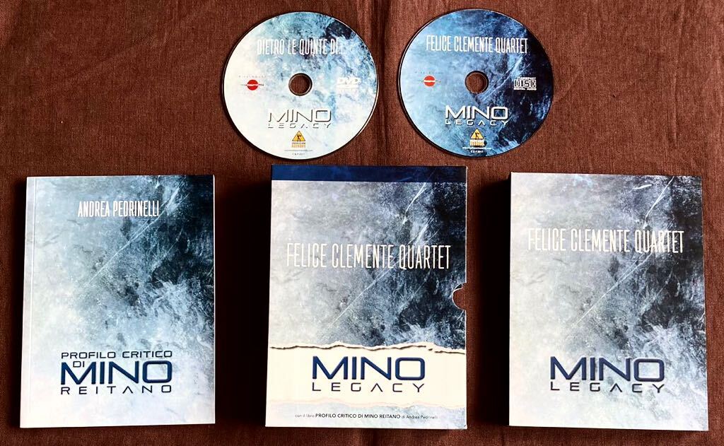 CD&DVD/2枚組/フェリーチェ・クレメンテ/テナー・サックス&ピアノ・トリオ/ミーノ・レイターノ楽曲集/イタリアン・ジャズ/ワンホーン1998年