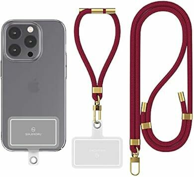 [Sinjimoru] 【2本】【タグパッチ改良】 スマホストラップ、スマホショルダーストラップ・スマホハンドストラップとの2本入