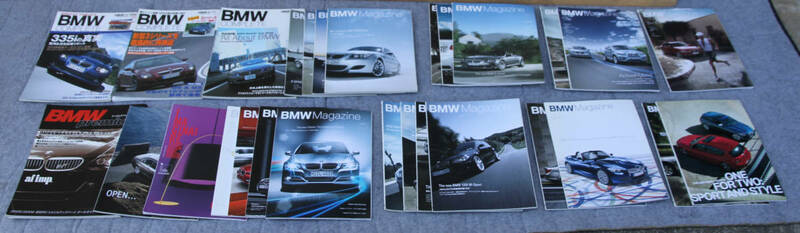 BMW Nagazine BMWマガジン　BMW　COMPLETE　3シリーズ　5シリーズ(E60)　etc　27冊セット　BMW機関誌