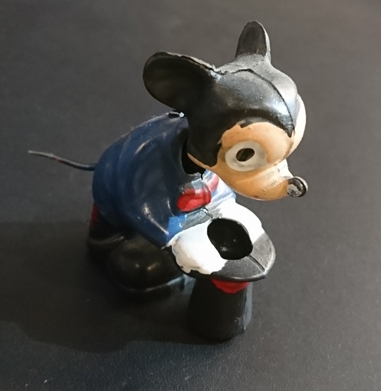 50s vintage top hat bobble head mickey mouse ヴィンテージ ミッキーマウス 首振り 人形 