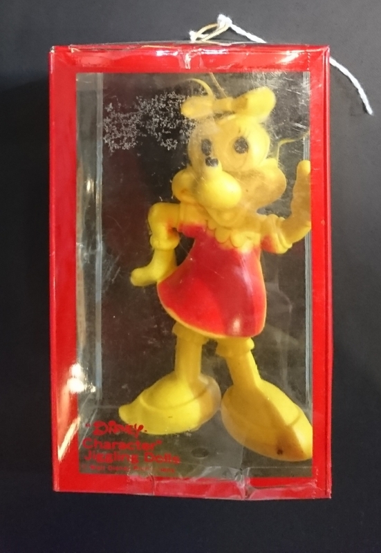 60s vintage minnie mouse disney character jiggling dolls ヴィンテージ ミニーマウス 人形