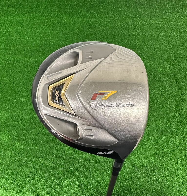 C161☆TaylorMade テーラーメイド r7 XR ドライバー 1W（RE-AX 40）（R\10.5度）