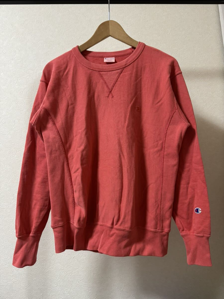 Champion チャンピオン REVERSE WEAVEリバースウィーブ スウェット トレーナー size M 赤系 RN 26094