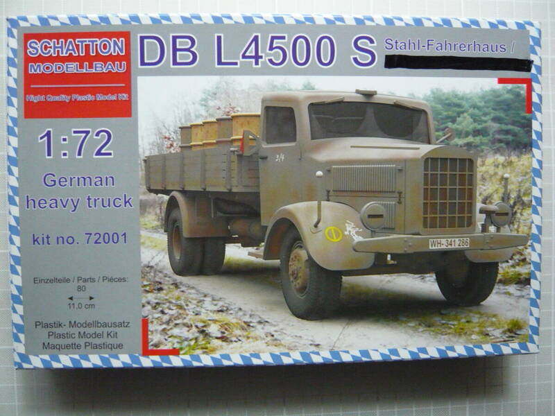 1/72 SCHATTON MODELLBAU DB L4500 S トラック