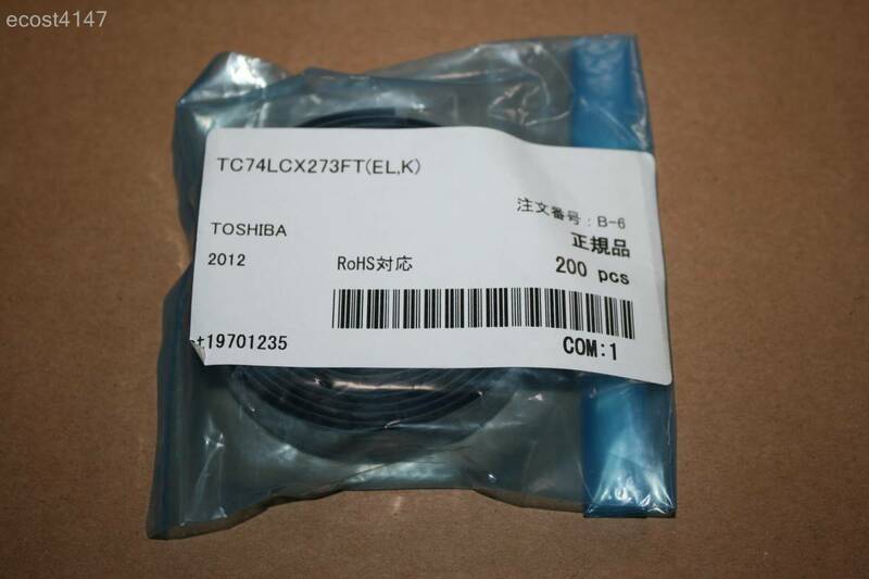 ★☆新品未開封★Toshiba 低電圧CMOSロジックIC TC74LCX273FT【EL,K】 200pcs☆★