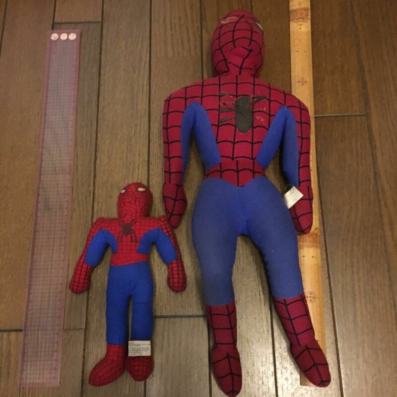 アメージングスパイダーマン マーベルコミック80s 90s toybizフィギュアspiderman人形ビンテージ蜘蛛の巣 蜘蛛男ぬいぐるみ映画レアドール