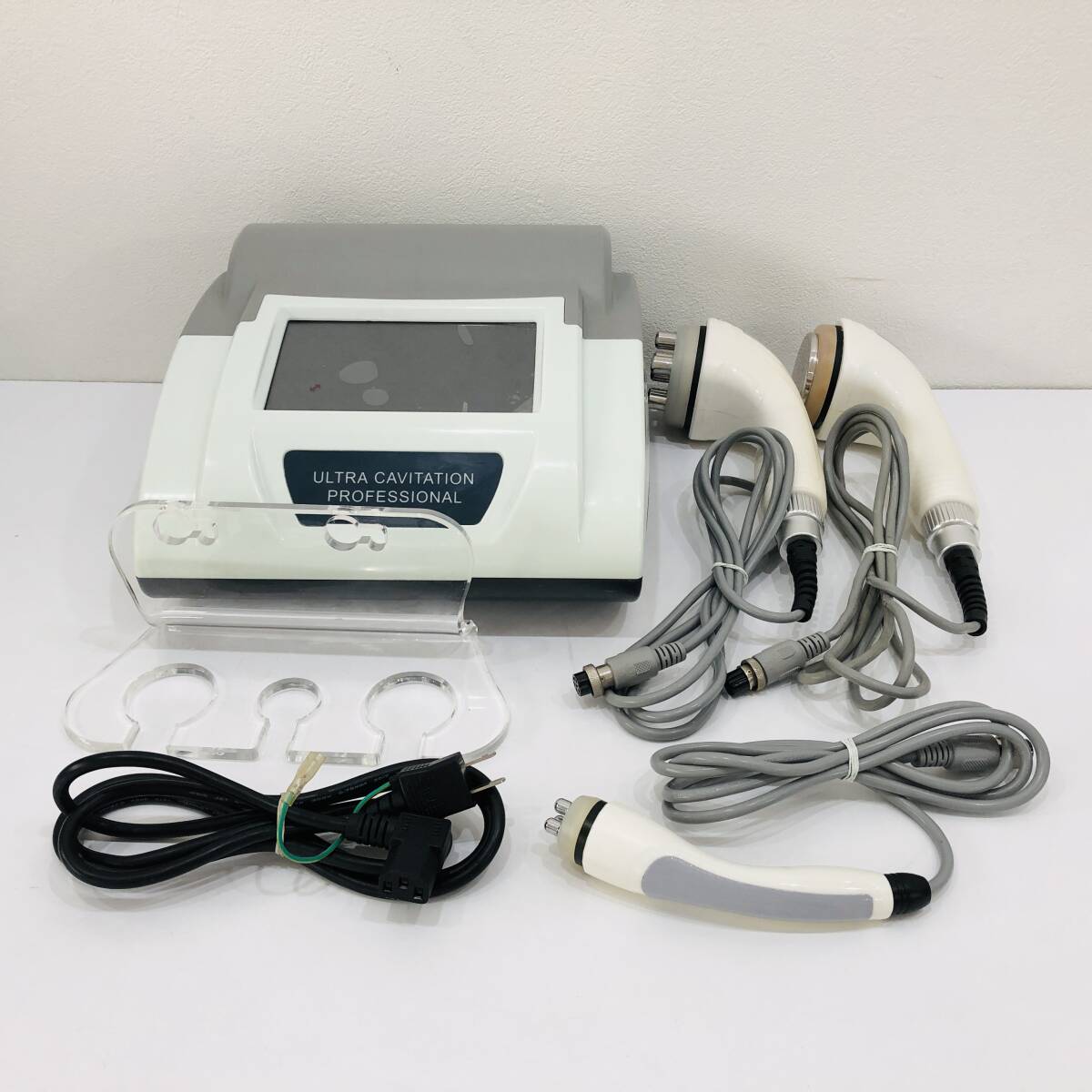 ●動作品 ULTRA CAVITATION PROFESSIONAL 5MHz強力ラジオ波/40KHzキャビテーション セルフエステ 美容機器 B1052