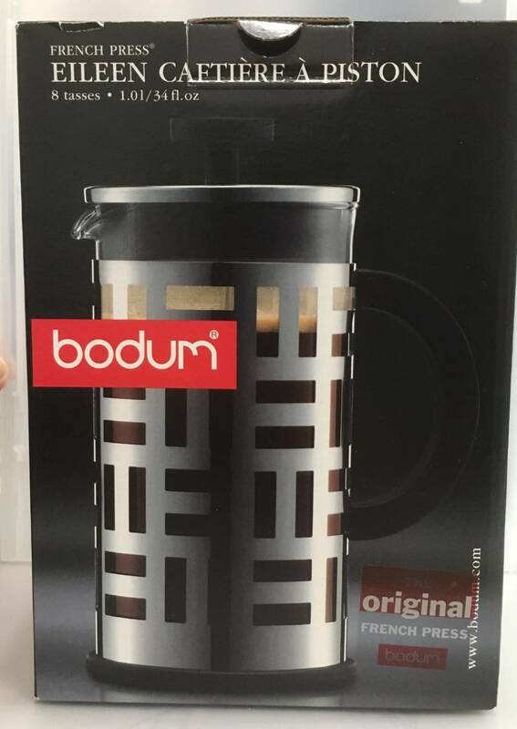 BODUM ボダム EILEEN コーヒーメーカー フレンチプレス 1.0L ステンレス