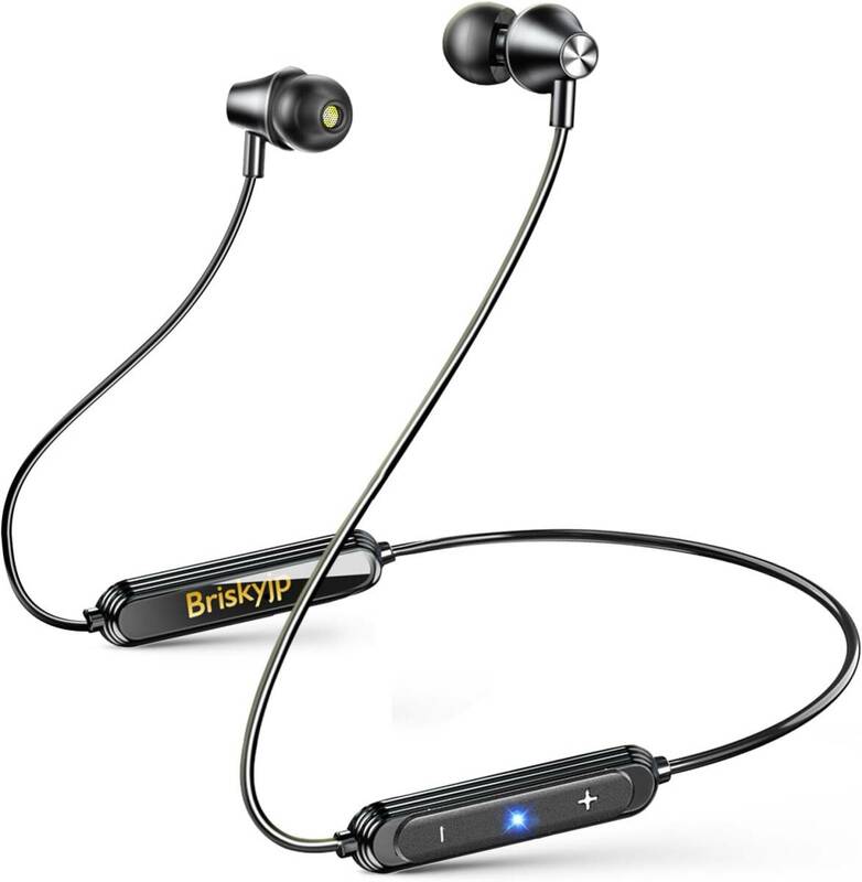 Bluetooth イヤホン スポーツ ワイヤレスイヤホン 【2024軽量設計・マグネット搭載】 ネックバンド型 Hi-Fi音質 