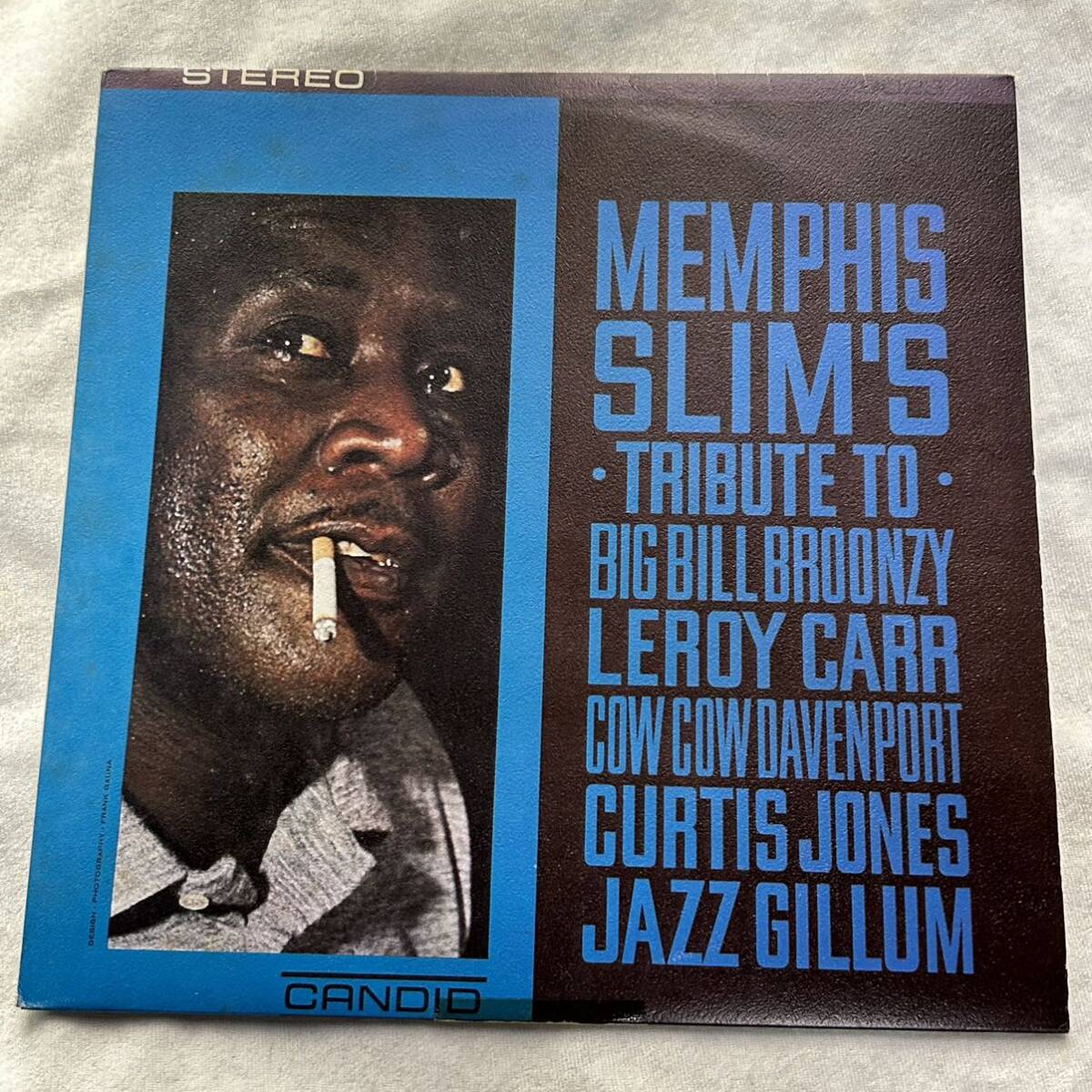 MEMPHIS SLIM'S TRIBUTE カバーLP