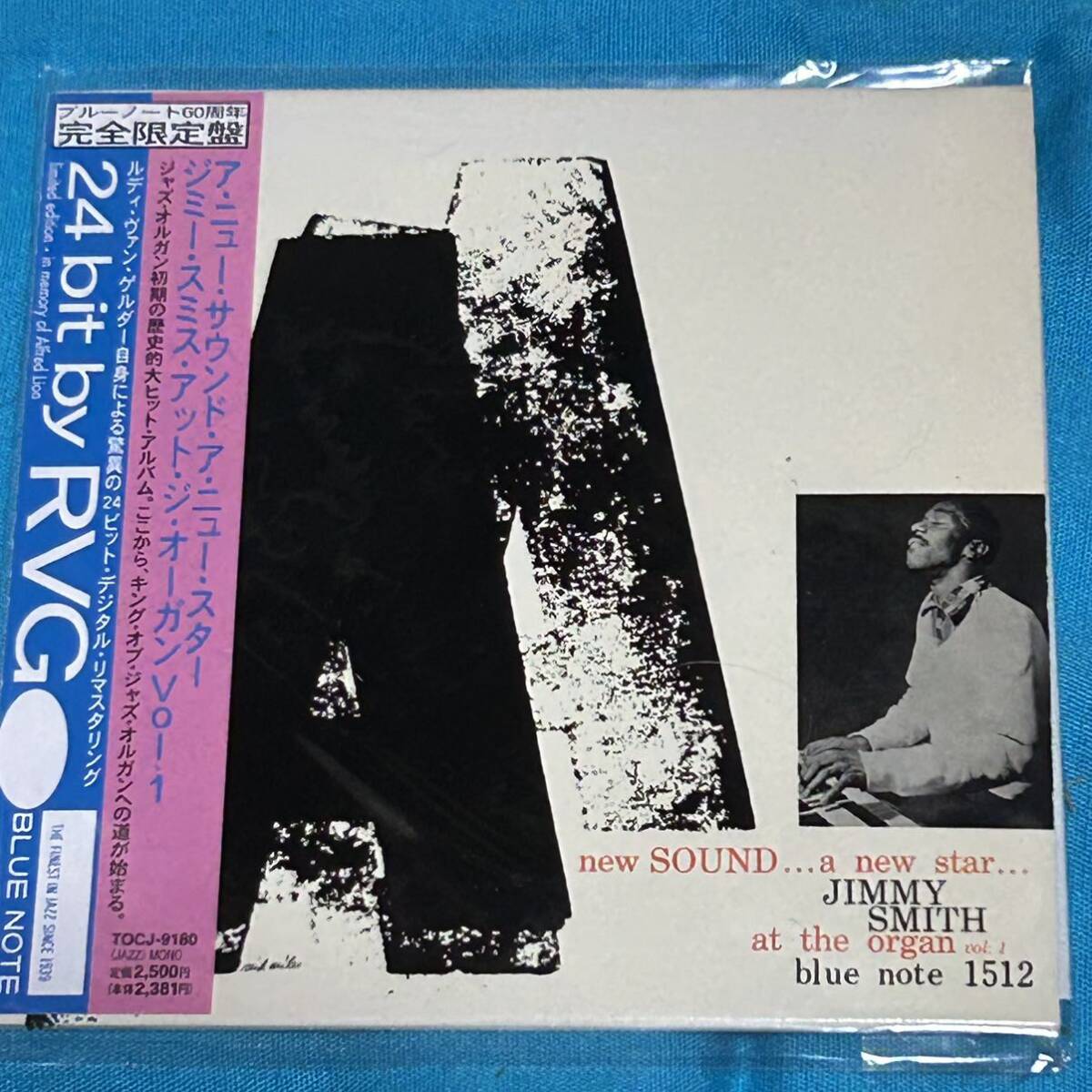 ブルーノート紙ジャケ★ジミー・スミスJIMMY SMITH「ア・ニュー・サウンド・ア・ニュー・スター」