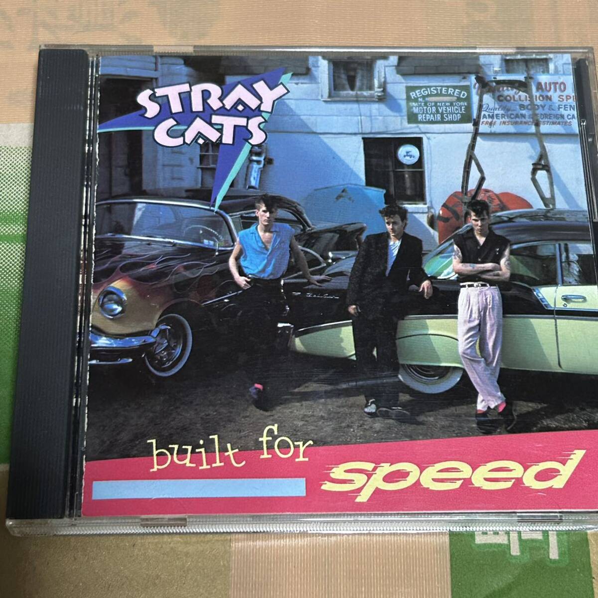 STRAY CATS「built for speed」ネオロカビリー名盤　BRIAN SETZER