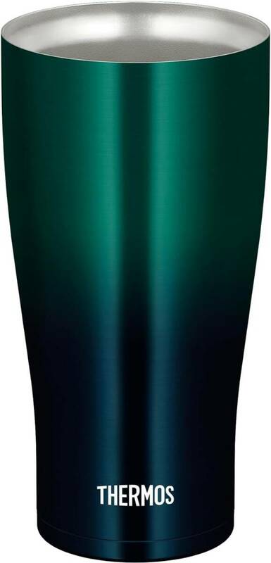 サーモス 真空断熱タンブラー 600ml グリーングラデーション 食洗機対応 魔法びん構造 保温保冷 JDE-602LTD GR-