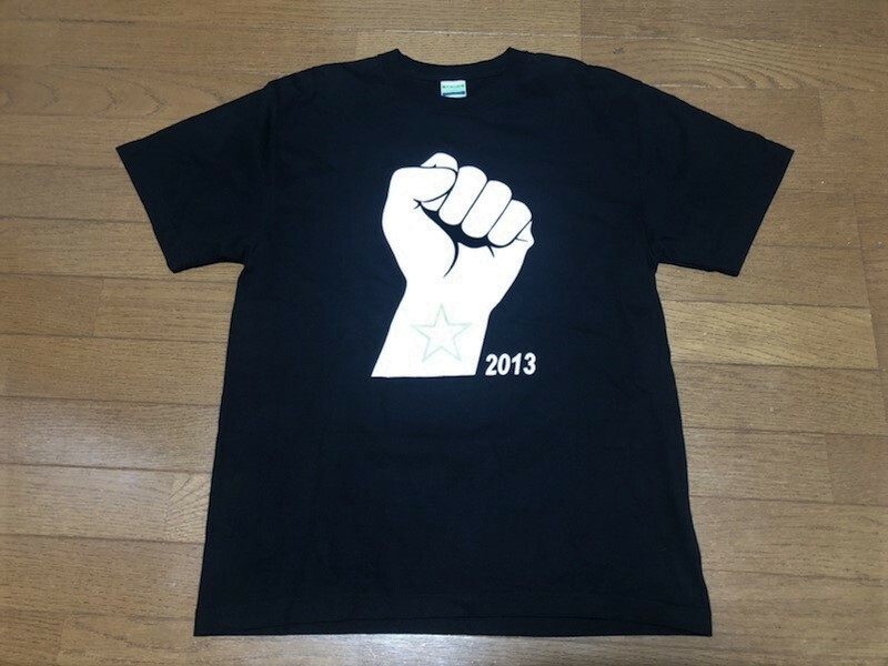 ★即決★GReeeeN　グリーン★メンバー監修オフィシャルTシャツ★俺らレボリューション★L★黒★2013ツアーオフィシャルグッズ★送料230円★