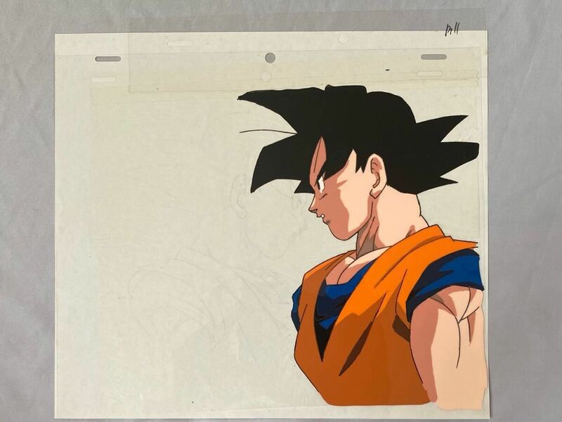 ドラゴンボール　セル画　孫悟空　動画付き　DRAGON BALL Son Goku cel 当時物す