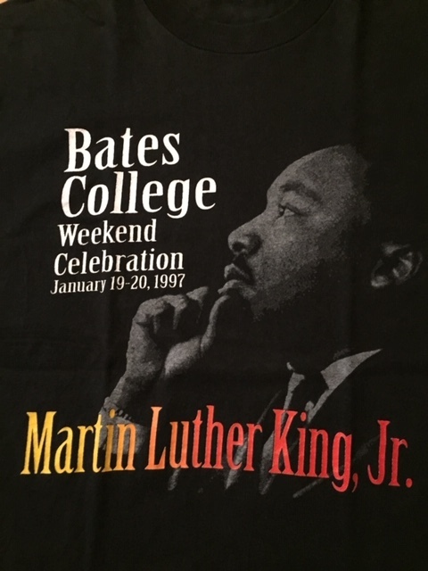 90's UNKNOWN Martin Luther King Jr./マーティンルーサーキングジュニア キング牧師 Vintage S/S T-Shirt / 黒人 革命家 公民権運動