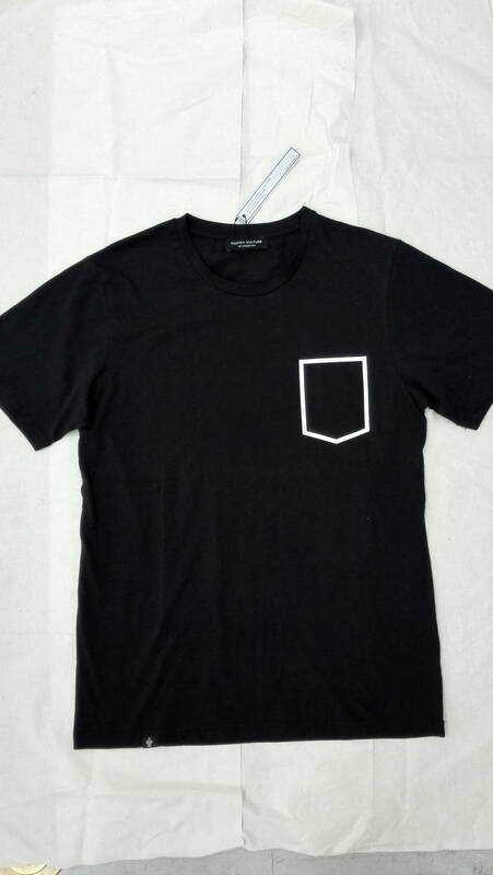 新品 Custom Culture カスタムカルチャー デザイン プリント Tシャツ 細身 2サイズ 黒 パッゾ PAZZO モード