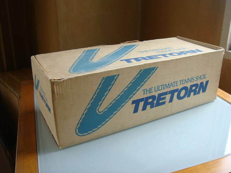 ◆ トレトン TRETORN【箱のみ】70’s 80’s MADE IN USA時代の元箱 紙箱 空箱 良好 ショップディスプレイ コレクター マニアの方へ