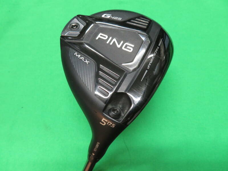 【中古・5番】ピン　PING　G425 MAX FW/5W　17.5°/PING TOUR 173-65（X)/ヘッドカバー付