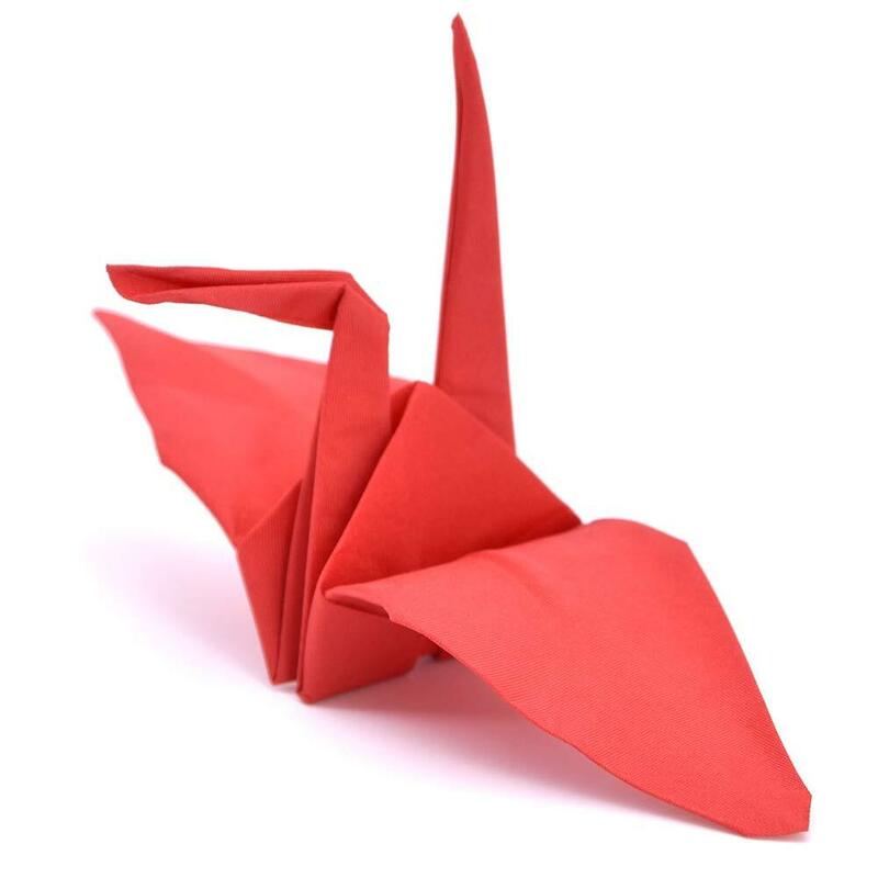 マジック】Origamagic/折り鶴マジック 【手品 折り鶴アピアリング 近景マジック道具 (赤)