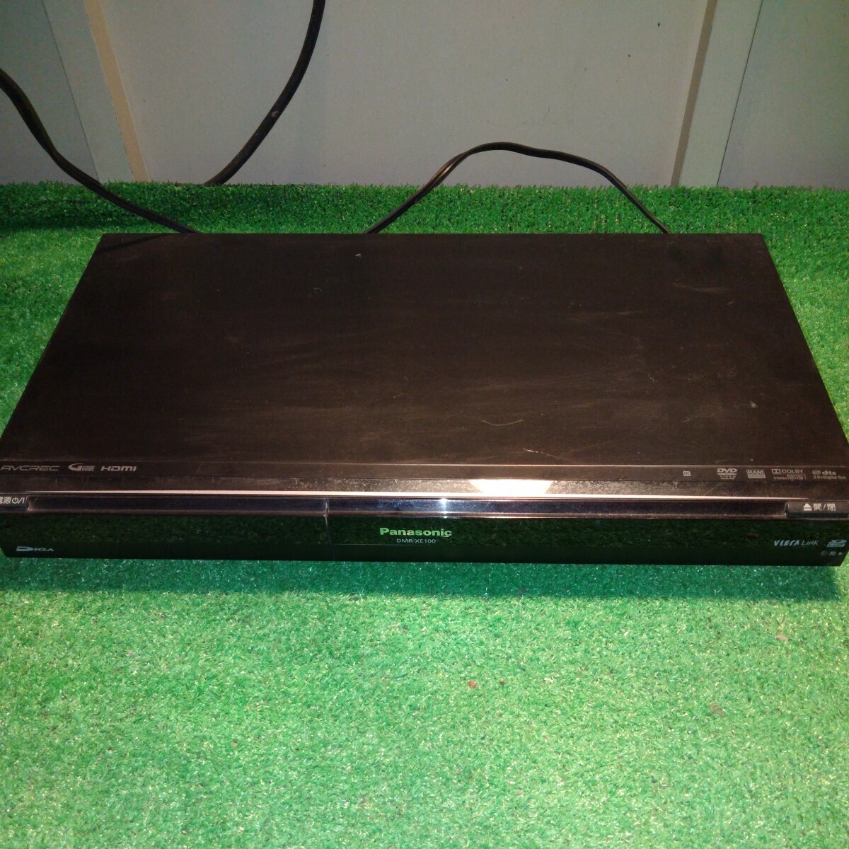 2010年製 1部動作確認済 HDDレコーダー Panasonic DIGA DMR-XE100 中古品