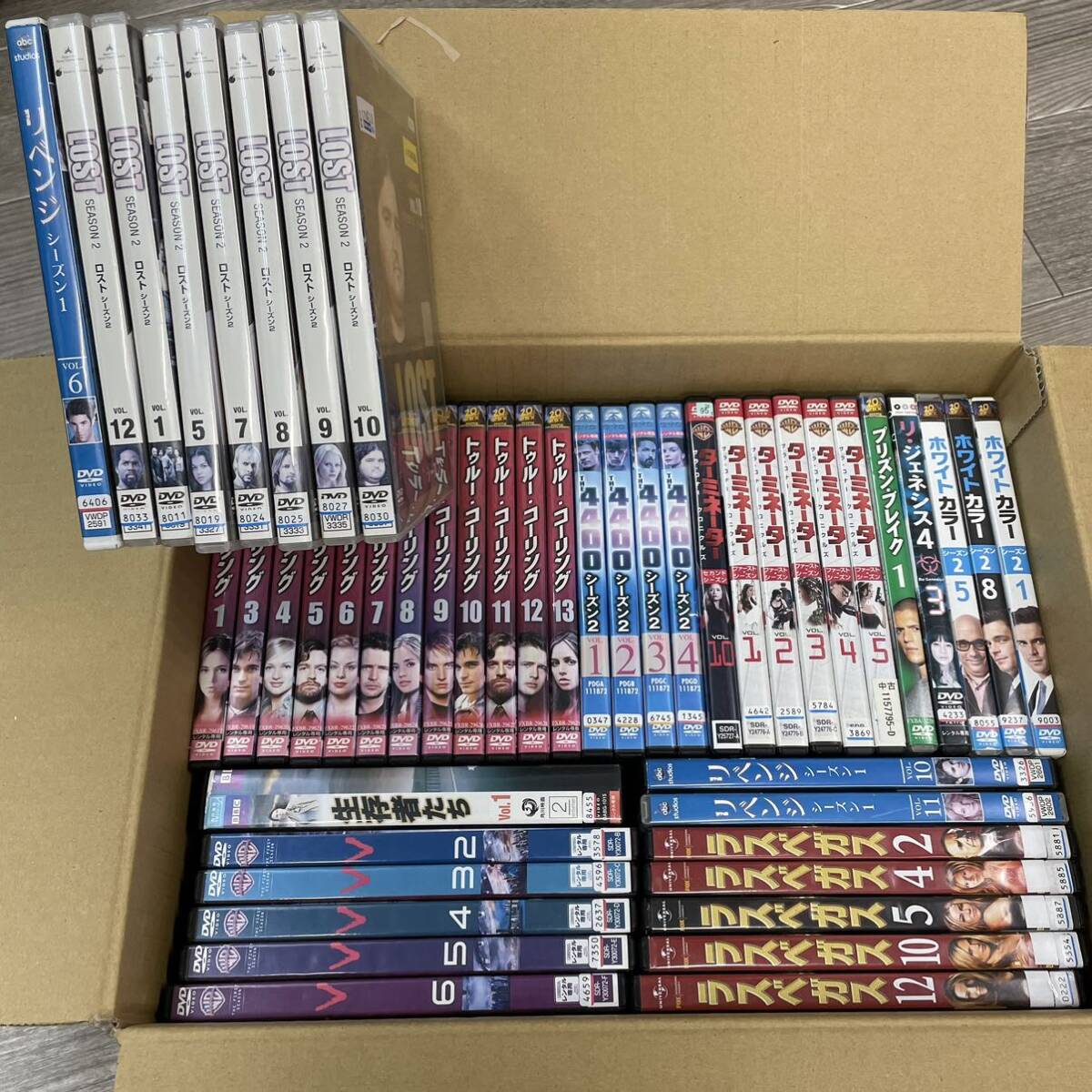 洋画 ドラマ LOST トゥルーコーリング ターミネーター他 多数 レンタル落ち DVD 48点 まとめ売り