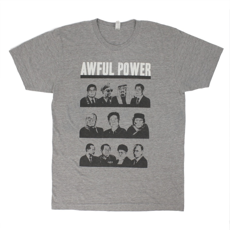 AWFUL POWER　Tシャツ アメリカンアパレル　USA製 古着　 【メール便可】 [9019358]