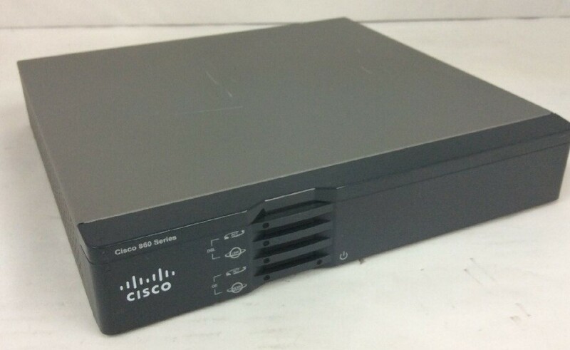 ACアダプタ付き　CISCO/シスコ CISCO867VAE-K9 Cisco 800シリーズ サービス統合型ルーター 初期化済み