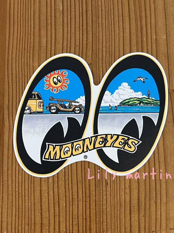 MOON Shonan クルーズ mooneyes ムーンアイズ ステッカー デカール シール 湘南 Volkswagen フォルクスワーゲン タイプ２ type 2