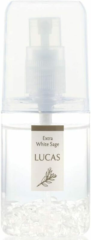 ホワイトセージ 浄化スプレー LUCAS ルカス ポケットサイズ 20ml (【クリスタル】浄化・クリア/ホワイトセージの香り)