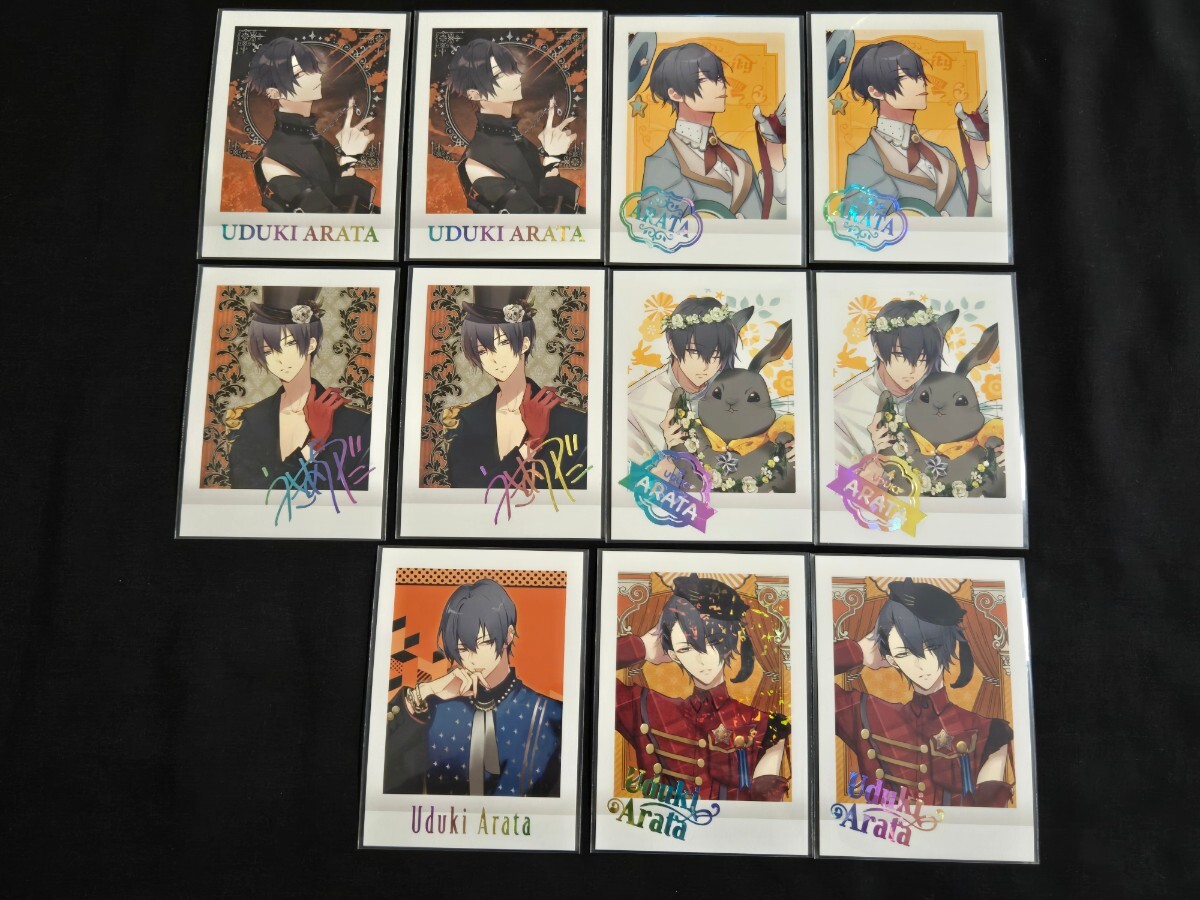 希少 卯月新 ツキウタ。 SIX GRAVITY ぱしゃこれ カード 箔押し まとめセット