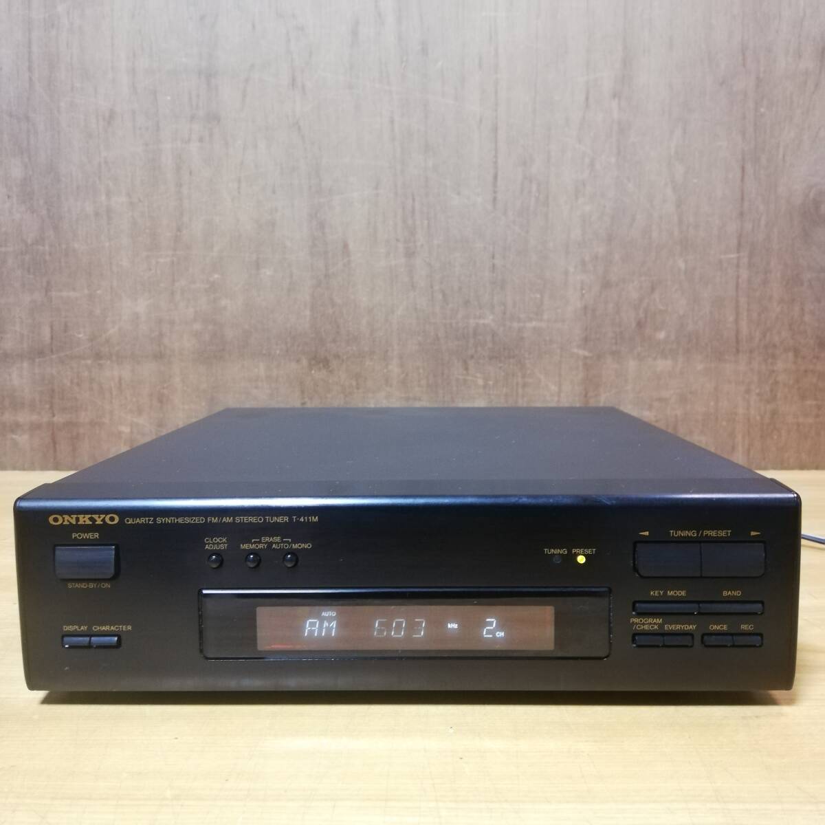 ONKYO T-411M AM / FM チューナー オンキョー 