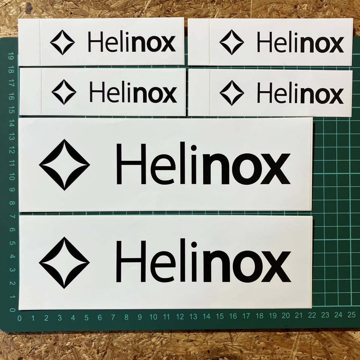 Helinox STICKER 6枚セット ヘリノックス ステッカー シール A&F