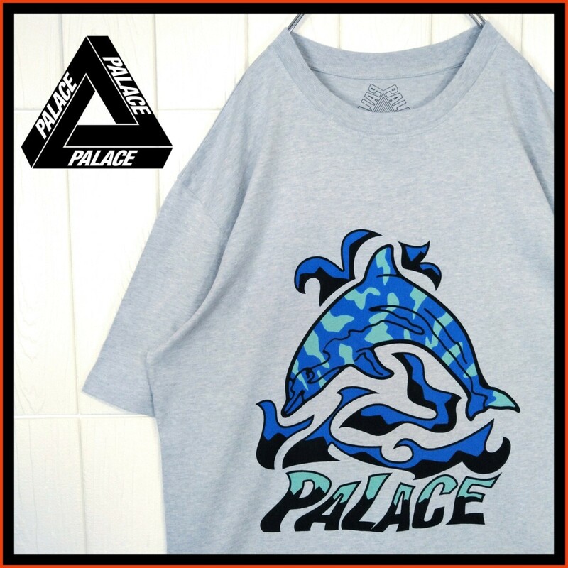 【Palace skateboards】イルカロゴ　Tシャツ