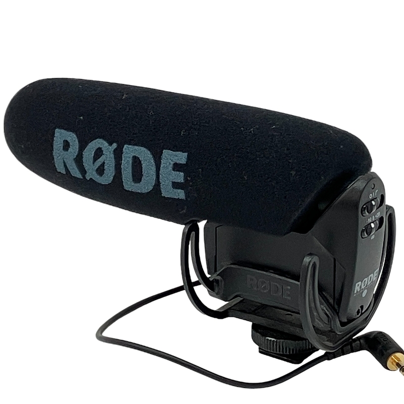 【動作保証】 RODE VIDEO MIC PRO カメラ用 コンデンサー マイク カメラ 周辺 音響 機器 中古 C9018891