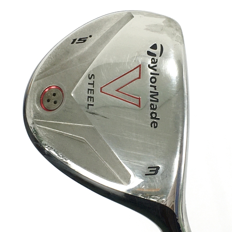 Taylor Made V STEEL 15 REAX PLUS 3W フェアウェイウッド ゴルフクラブ 中古 Y8962768