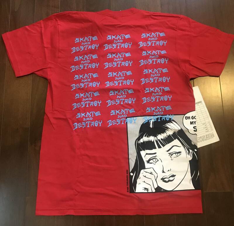 新品 国内 Lサイズ 17SS Supreme Thrasher Tee Red シュプリーム スラッシャー Tシャツ レッド 赤 RED