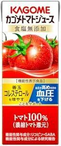 カゴメ トマトジュース 食塩無添加 200ml×24本[機能性表示食品] パッ