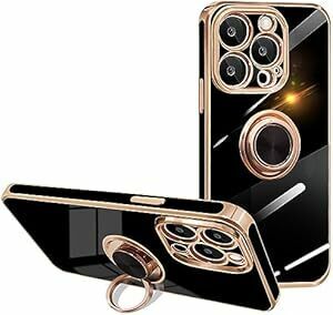 iPhone 14Pro ケース リング付き 耐衝撃 カバー アイフォン 14Pro ケース リング スマホケース ストラップホー