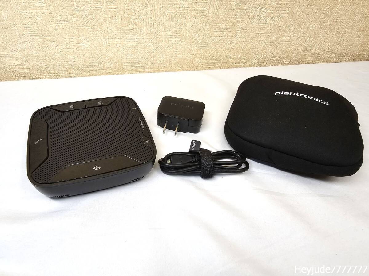 【Used/美品】 Plantronics Calisto P620 ワイヤレス スピーカーフォン USB Bluetooth アダプタ Web 会議
