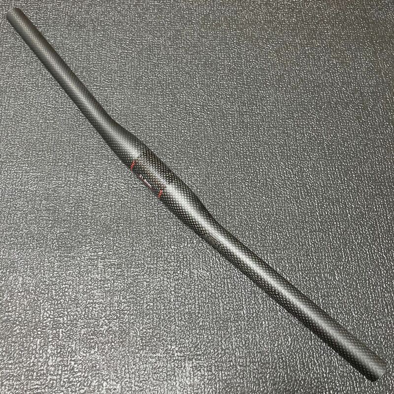 ☆ 新品!! 自転車 超軽量 カーボン フラットバー マット ブラック φ31.8mm/580mm ☆