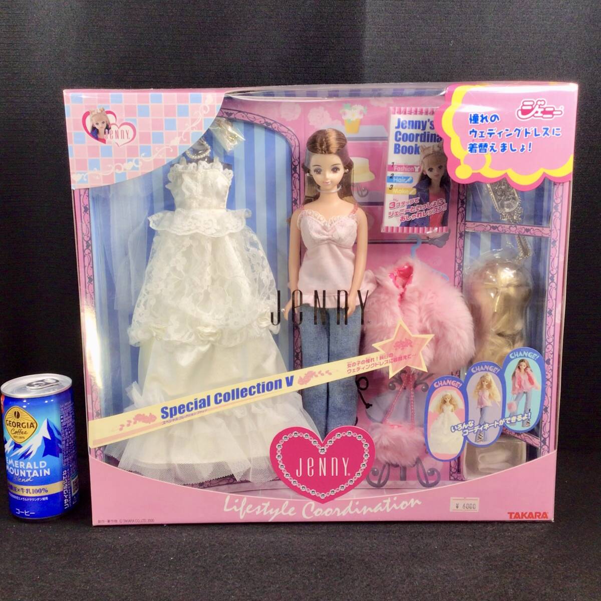 【新品・未開封・レア】ジェニー スペシャルコレクション 5 ウェディングドレス 2000年発売 小物多数付き リカちゃん ブライス プーリップ